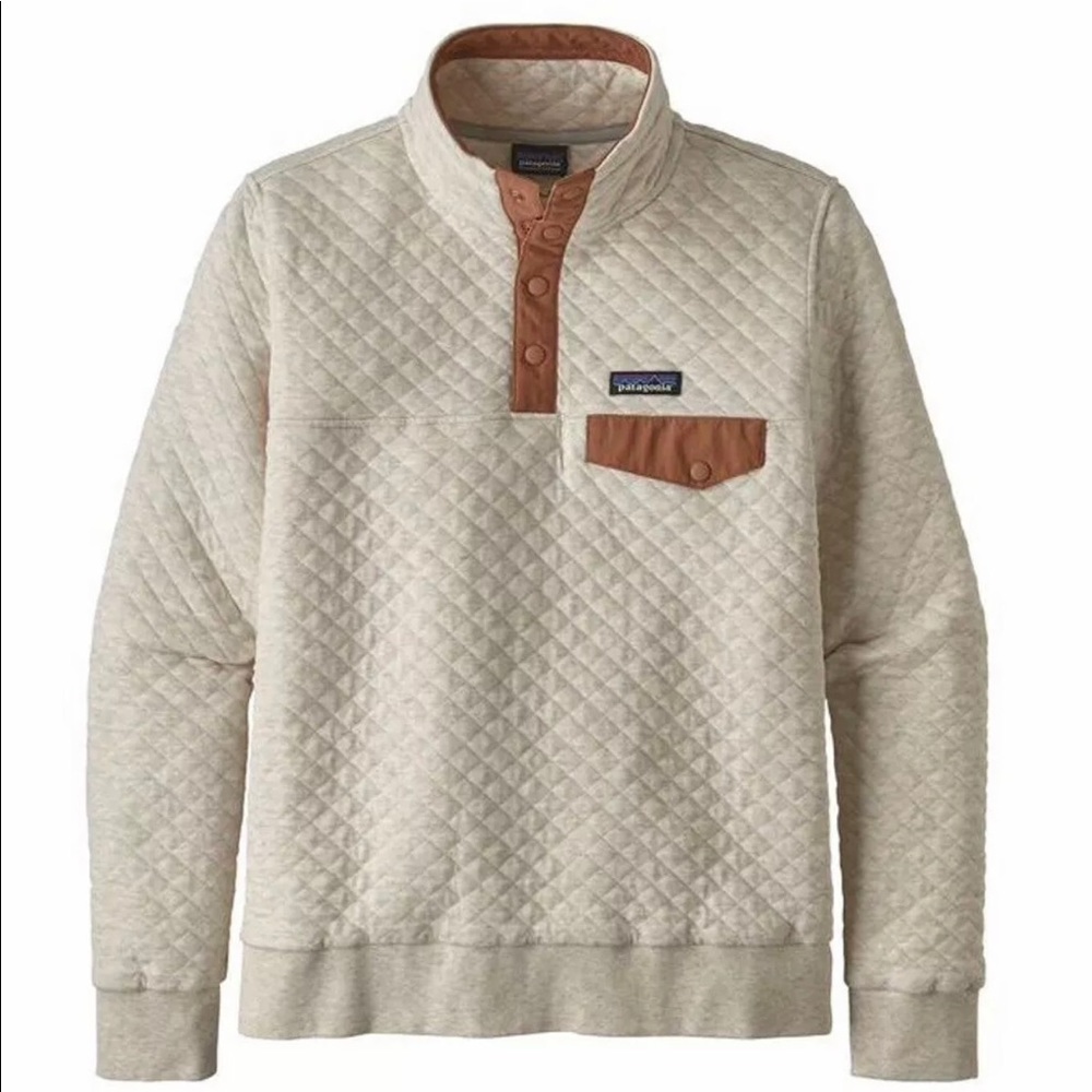 Women’s Quilted Patagonia Snap Pullover Sz Small